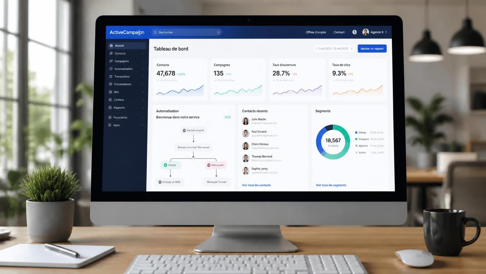 découvrez une analyse complète et critique d'activecampaign, un outil puissant d'emailing. explorez ses fonctionnalités, avantages et limites pour optimiser vos campagnes marketing.