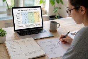 Comment calculer une moyenne pondérée avec coefficients : guide pratique