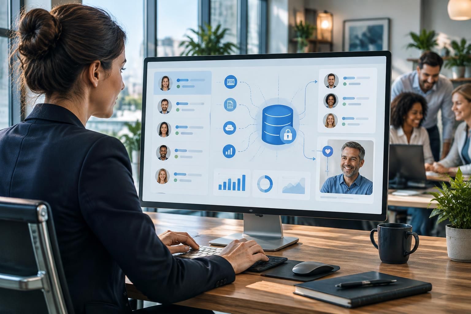 centralisez les fichiers de vos clients, fiabilisez vos données et améliorez la qualité de votre service grâce à une gestion optimisée.