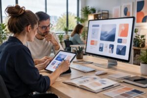Studio de design UI/UX : créer des expériences numériques intuitives et élégantes
